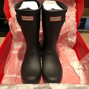 Hunter Original Short Rain Boots - Black